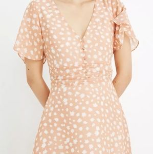 Madewell Rushed Waist Dress